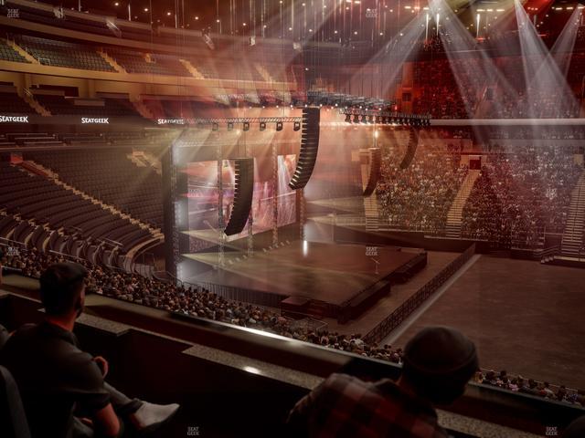 Madison Square Garden - Section Lexus Level Suite 12 Seat View