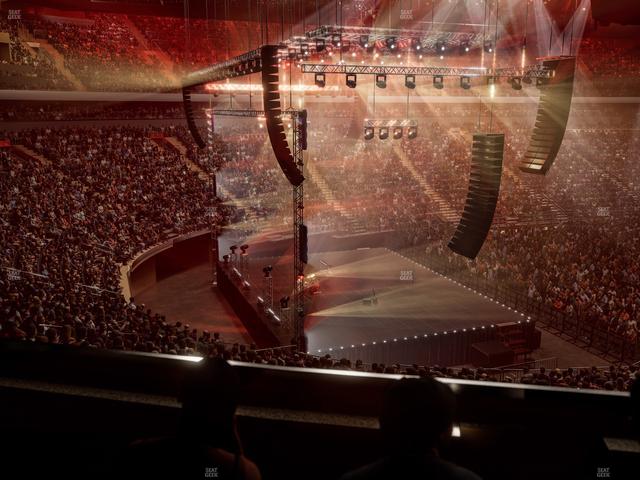 Madison Square Garden - Section Lexus Level Suite 4 Seat View