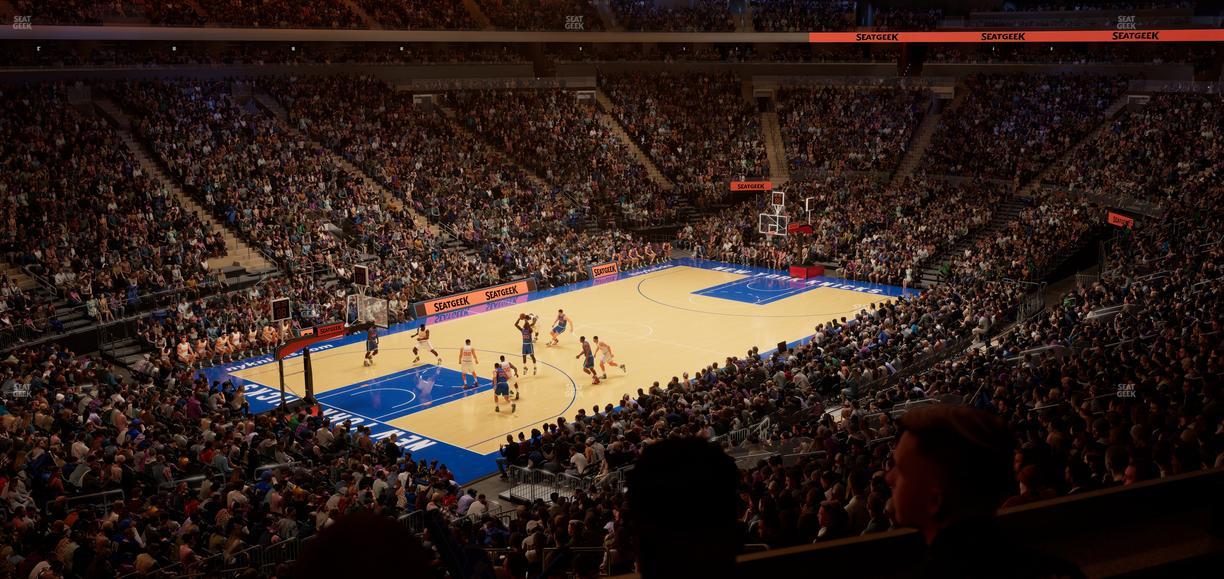 Madison Square Garden - Section Lexus Level Suite 4 Seat View