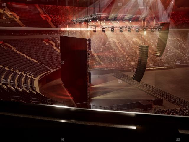 Madison Square Garden - Section Lexus Level Suite 4 Seat View