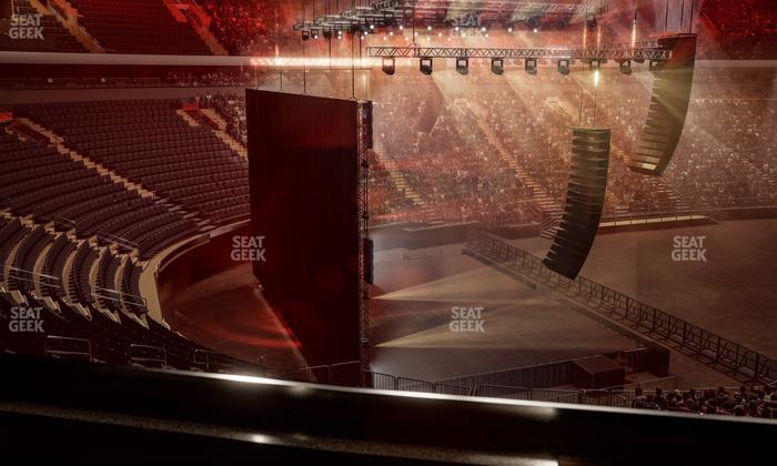 Madison Square Garden - Section Lexus Level Suite 4 Seat View