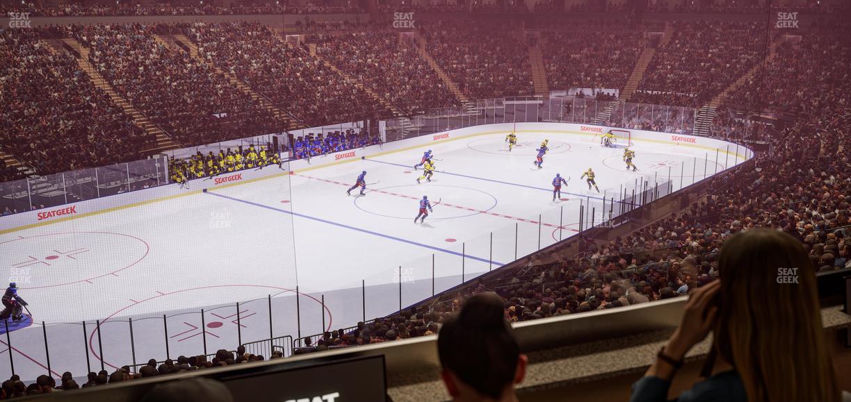 Madison Square Garden - Section Lexus Level Suite 4 Seat View