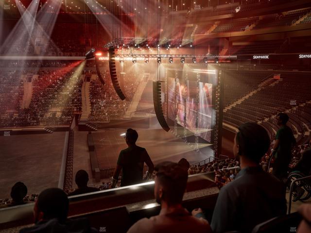 Madison Square Garden - Section Lexus Level Suite 50 Seat View