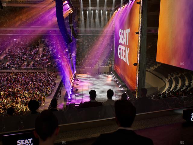 Official view from Section Lexus Level Suite 51 at Madison Square Garden