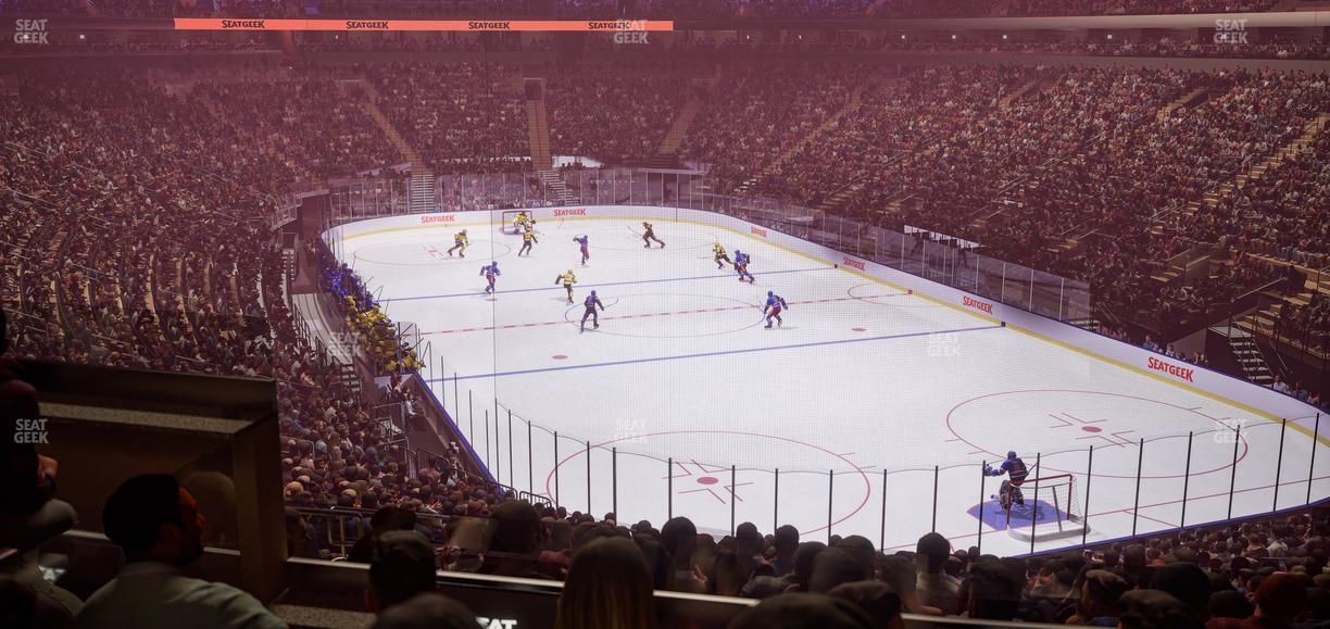 Madison Square Garden - Section Madison Club 59 Seat View