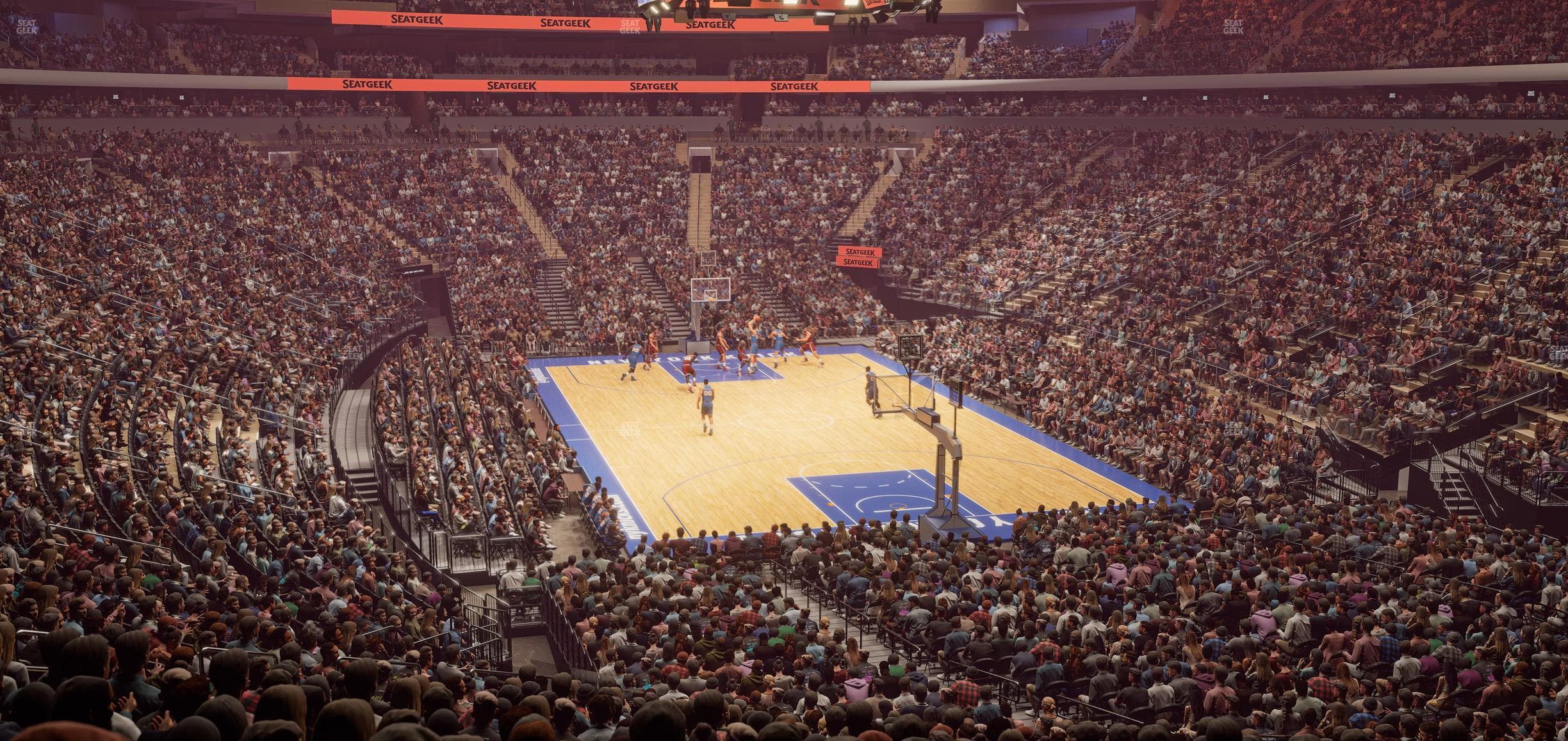Madison Square Garden - Section Madison Club 60 Seat View