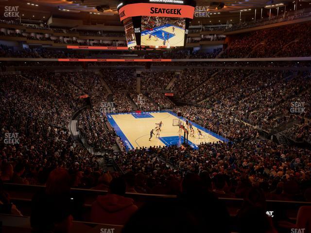 Madison Square Garden - Section Madison Club 60 Seat View Madison Square Garden - Section Madison Club 60 Seat View