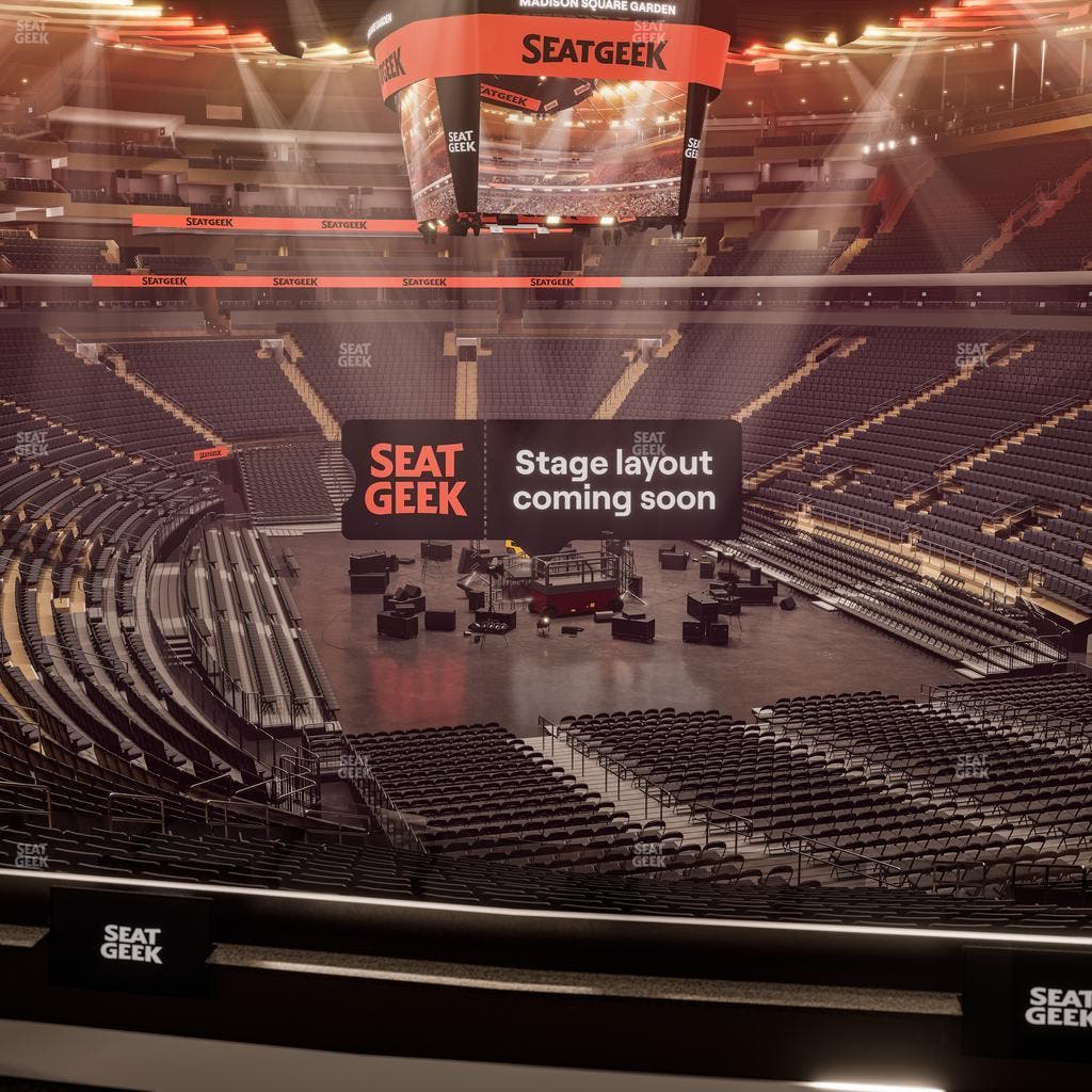 Madison Square Garden - Section Madison Club 60 Seat View
