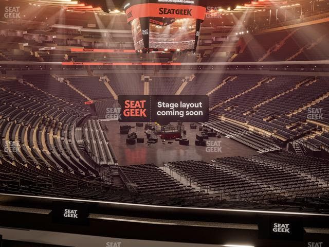 Madison Square Garden - Section Madison Club 60 Seat View