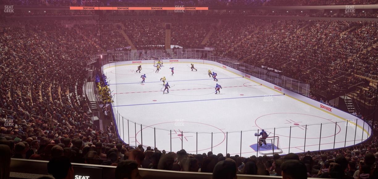 Madison Square Garden - Section Madison Club 60 Seat View