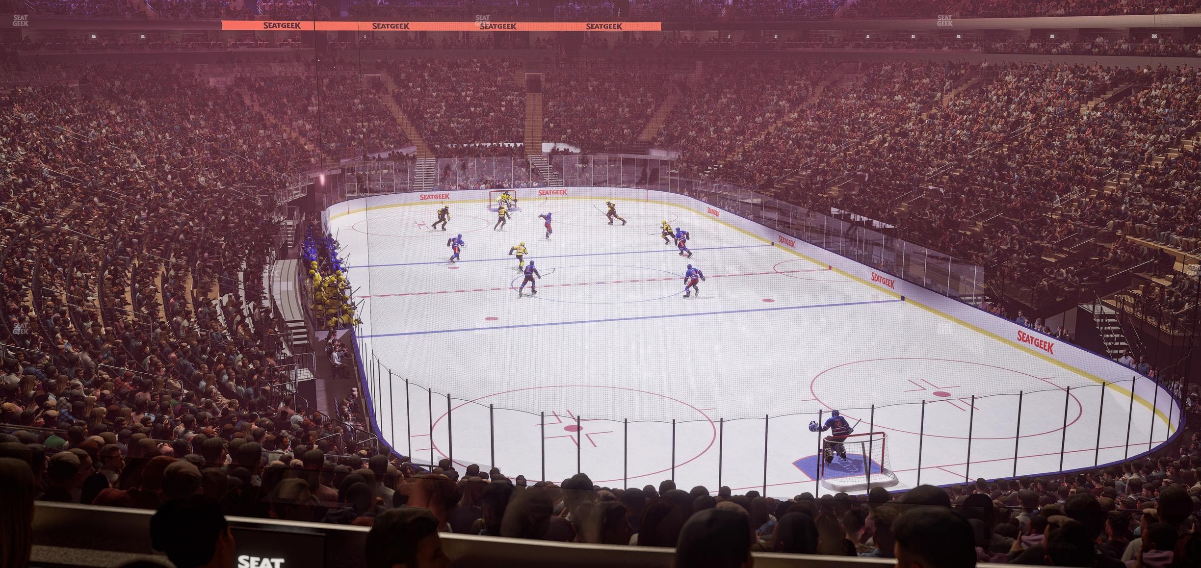 Madison Square Garden - Section Madison Club 60 Seat View