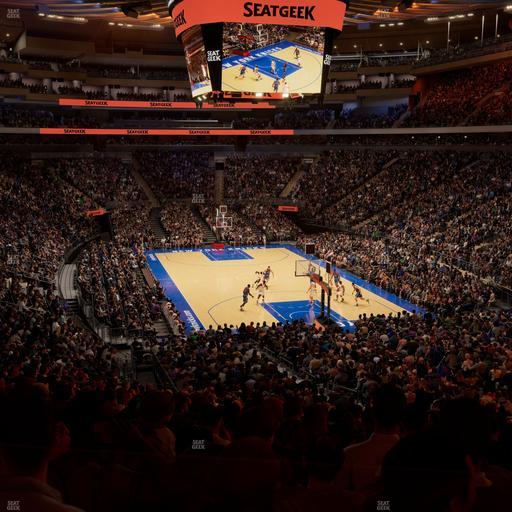 Madison Square Garden - Section Madison Club 60 Seat View