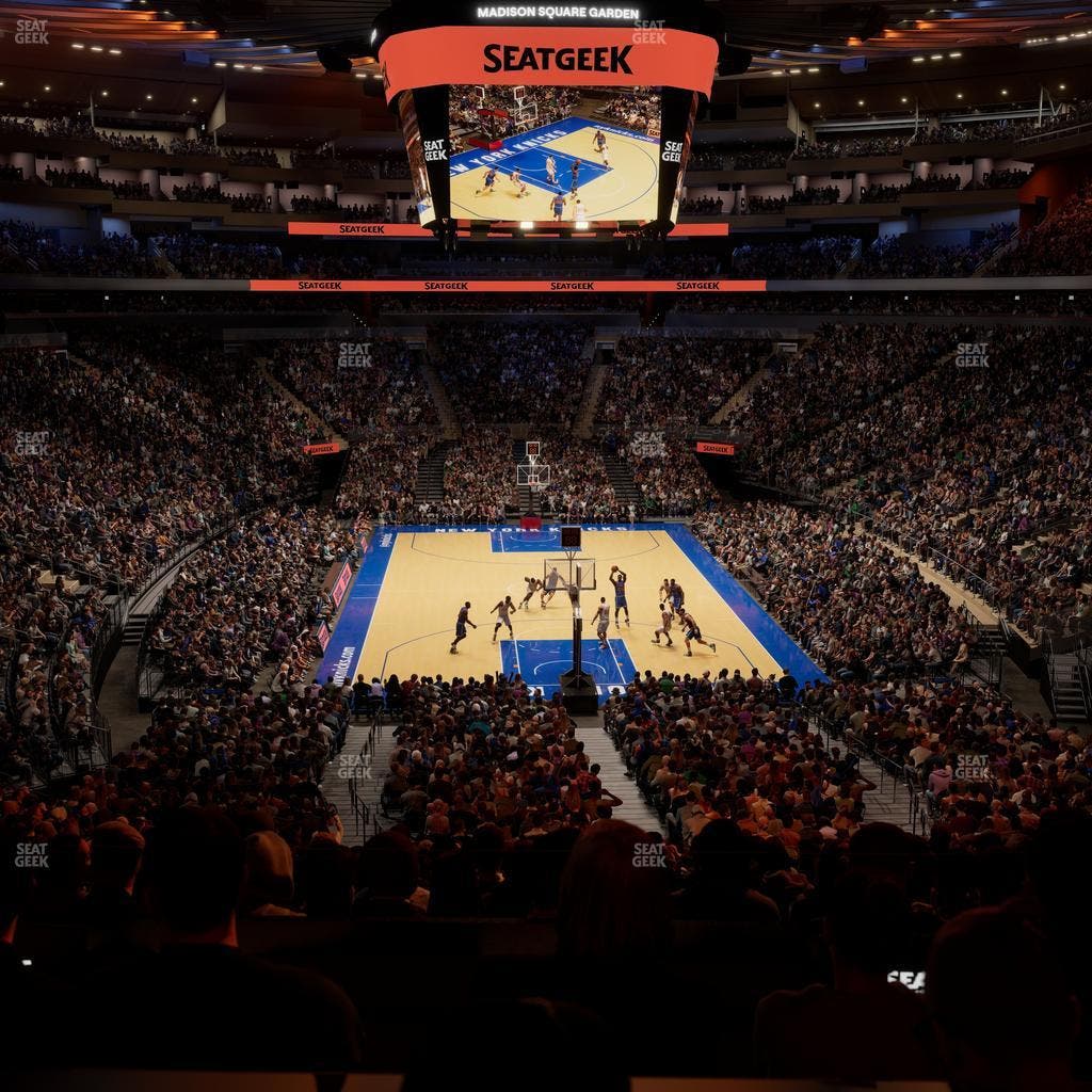 Madison Square Garden - Section Madison Club 62 Seat View