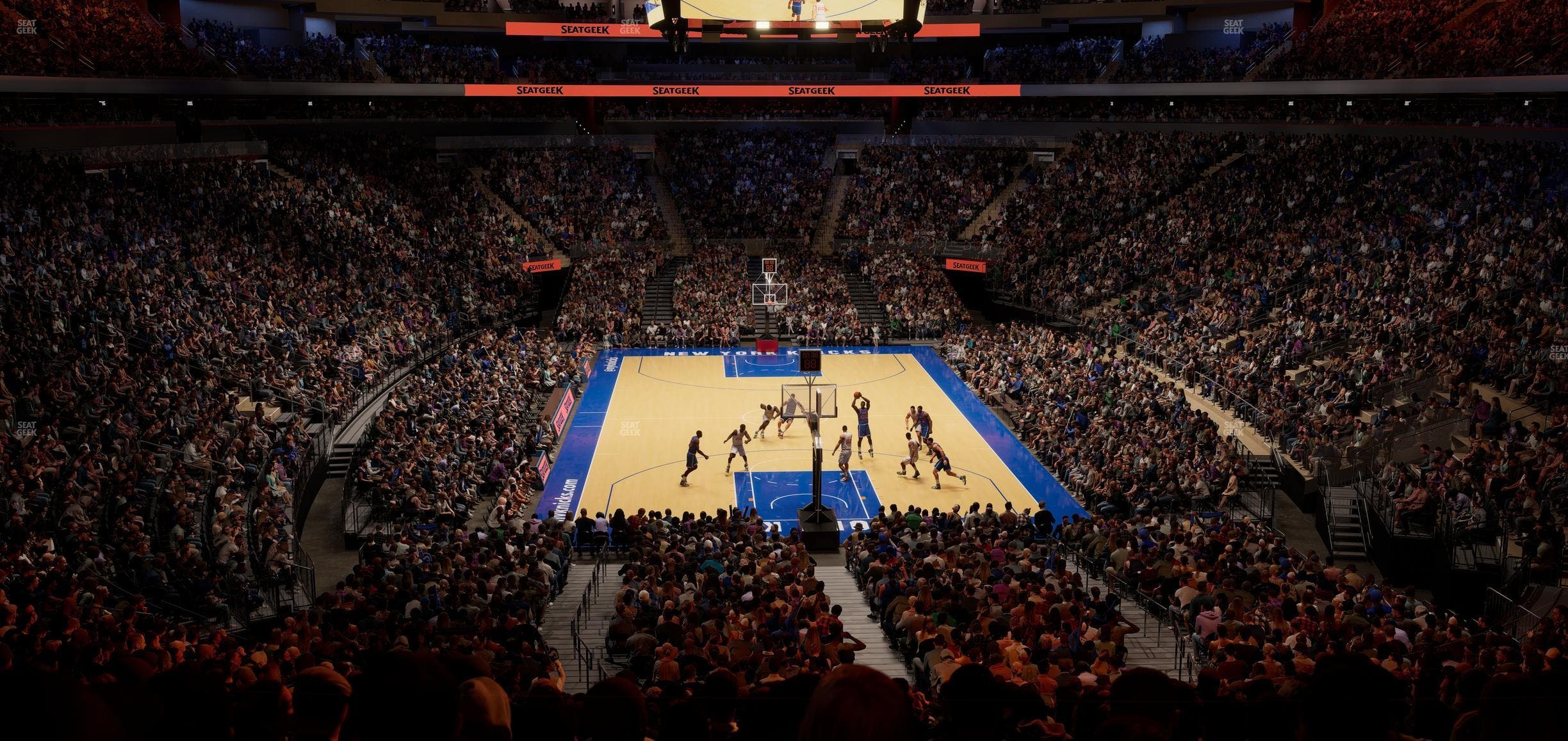 Madison Square Garden - Section Madison Club 62 Seat View