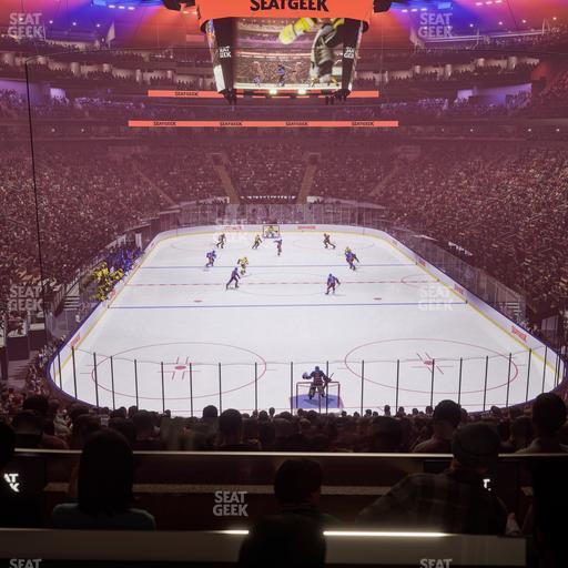 Madison Square Garden - Section Madison Club 62 Seat View