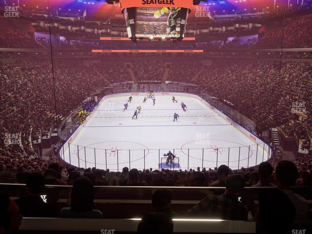 Madison Square Garden - Section Madison Club 62 Seat View