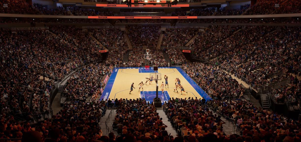 Madison Square Garden - Section Madison Club 62 Seat View
