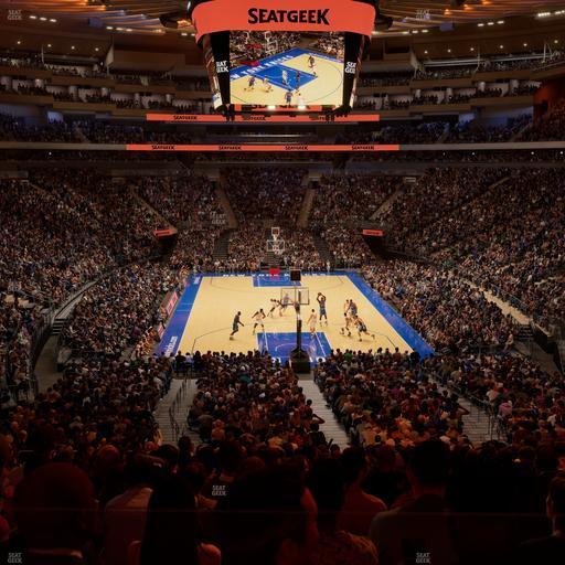Madison Square Garden - Section Madison Club 62 Seat View