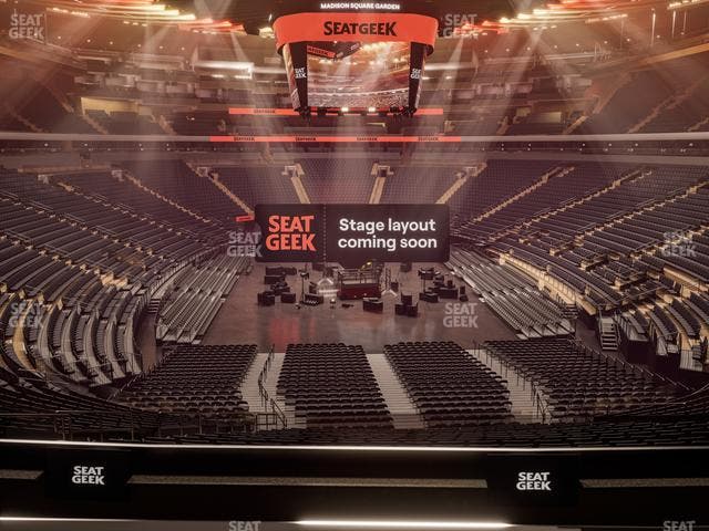 Madison Square Garden - Section Madison Club 62 Seat View