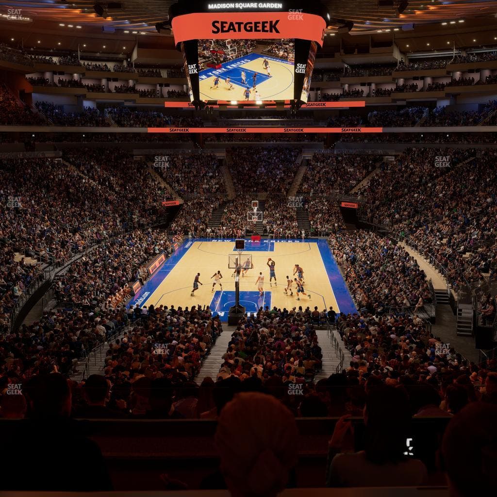 Madison Square Garden - Section Madison Club 63 Seat View