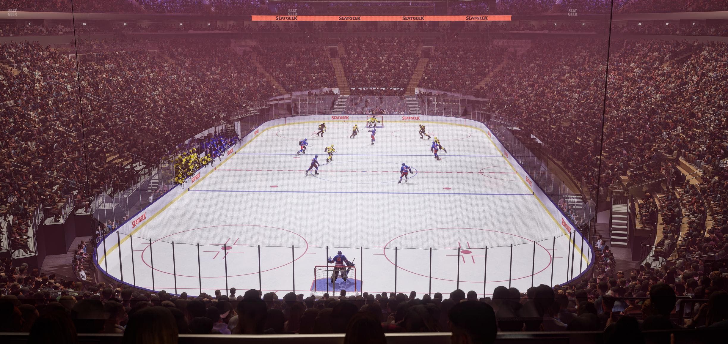 Madison Square Garden - Section Madison Club 63 Seat View