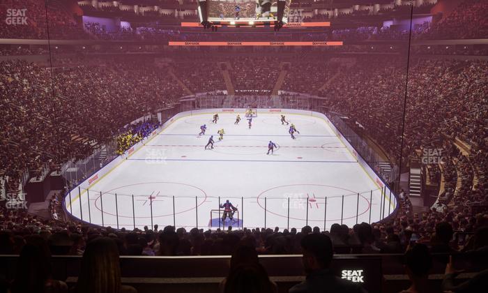 Madison Square Garden - Section Madison Club 63 Seat View