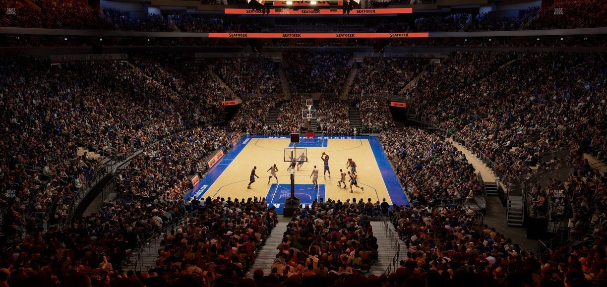 Madison Square Garden - Section Madison Club 63 Seat View