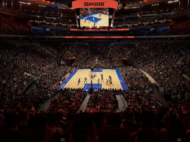 Madison Square Garden - Section Madison Club 63 Seat View