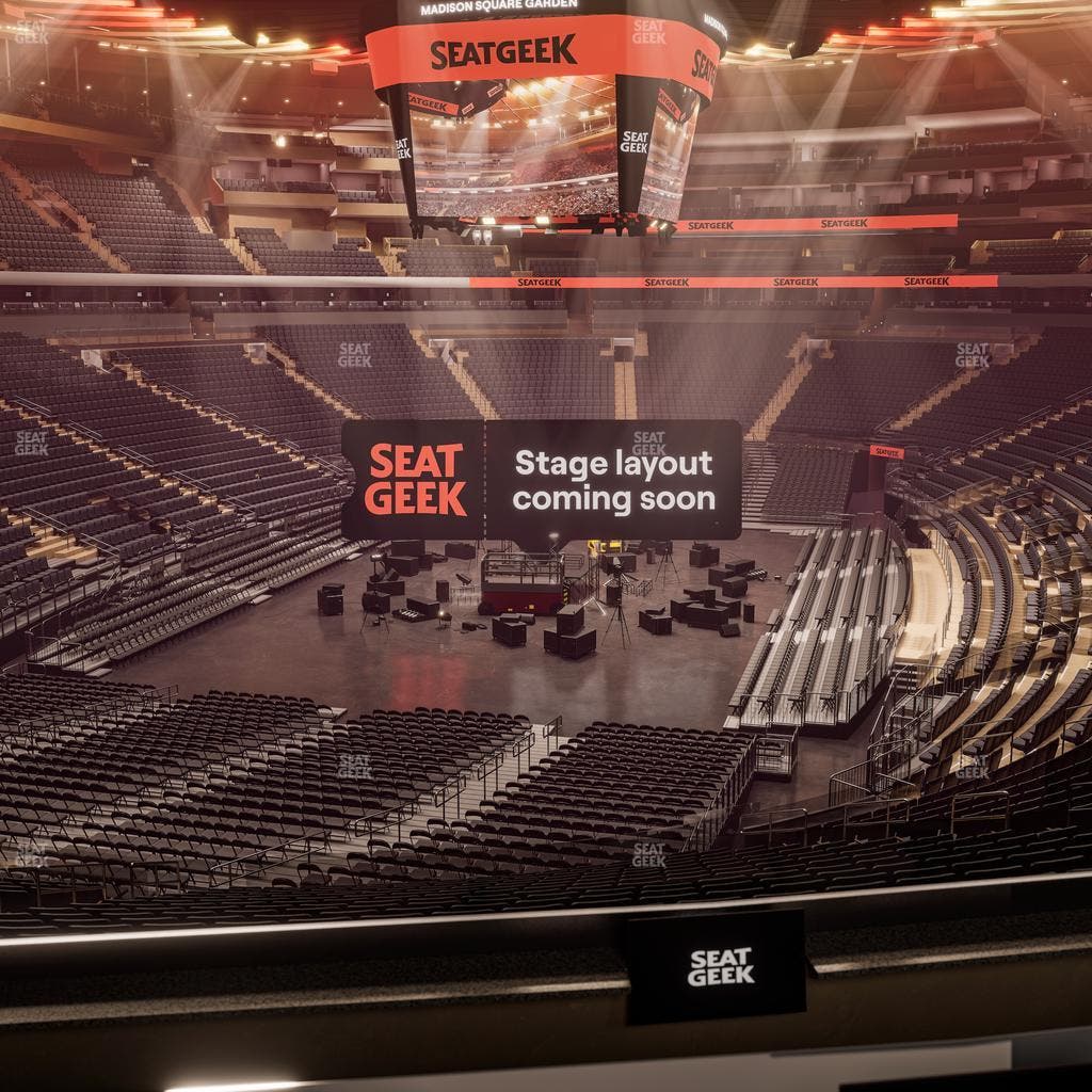Madison Square Garden - Section Madison Club 65 Seat View