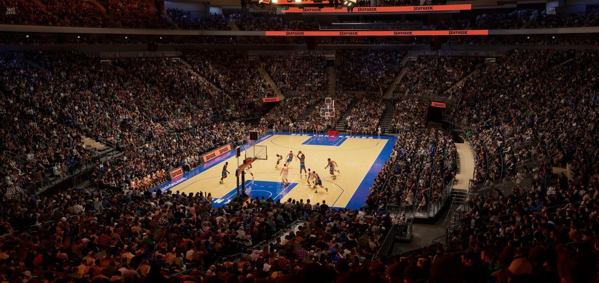 Madison Square Garden - Section Madison Club 65 Seat View