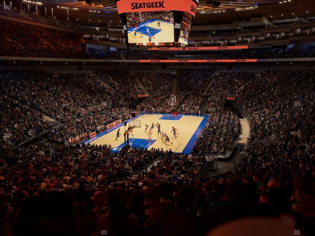 Madison Square Garden - Section Madison Club 65 Seat View