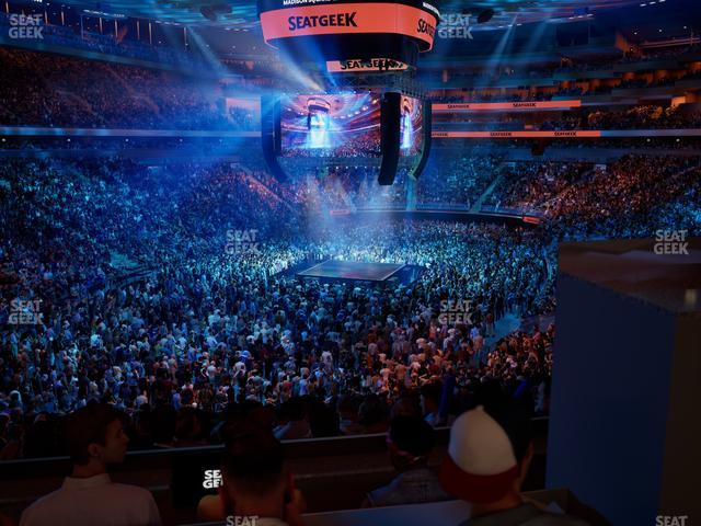 Madison Square Garden - Section Madison Club 66 Seat View Madison Square Garden - Section Madison Club 66 Seat View