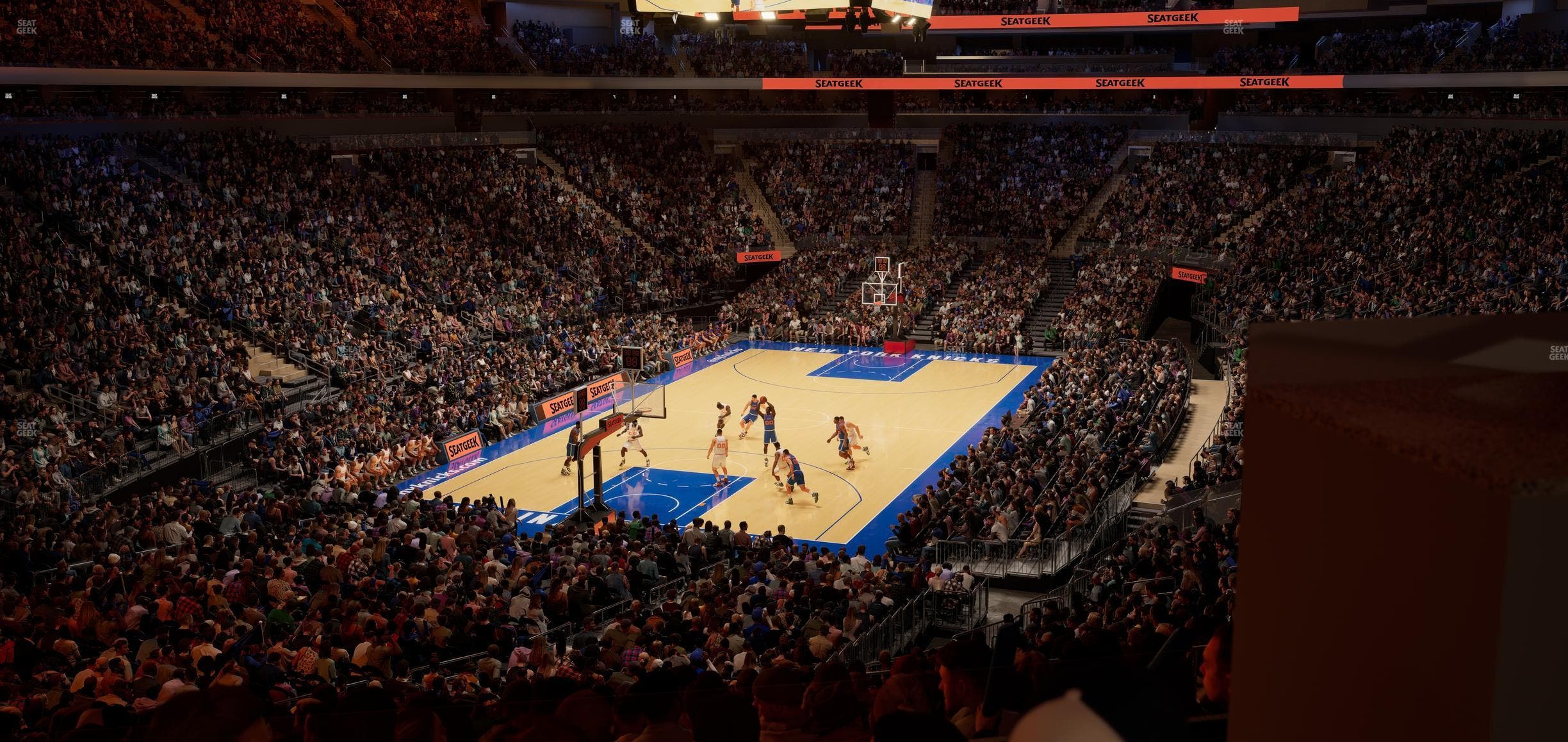 Madison Square Garden - Section Madison Club 66 Seat View
