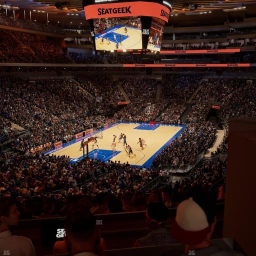Madison Square Garden - Section Madison Club 66 Seat View