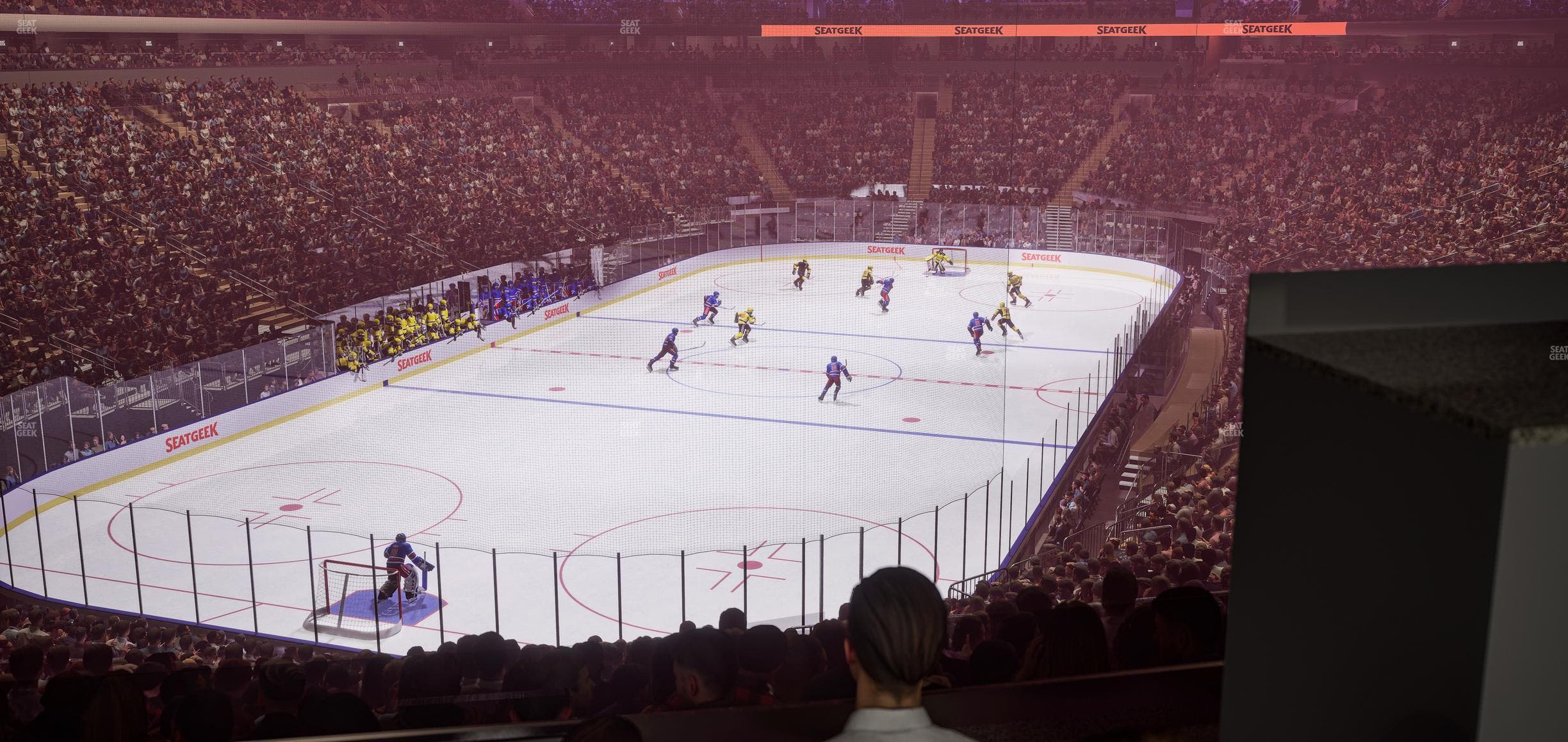 Madison Square Garden - Section Madison Club 66 Seat View