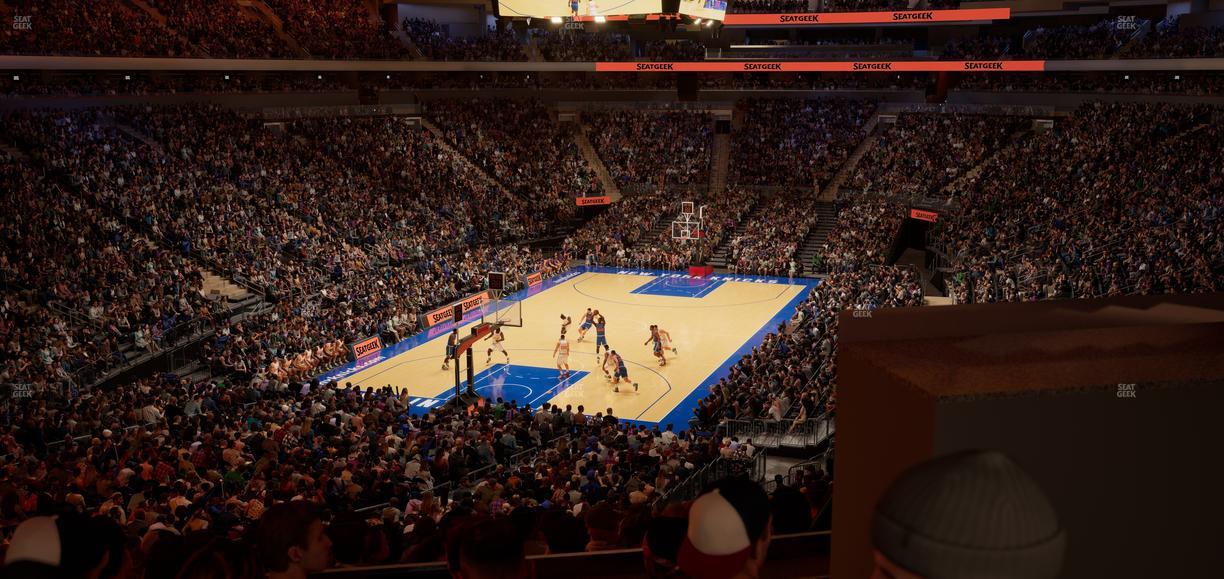 Madison Square Garden - Section Madison Club Sro Seat View