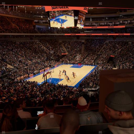 Madison Square Garden - Section Madison Club Sro Seat View