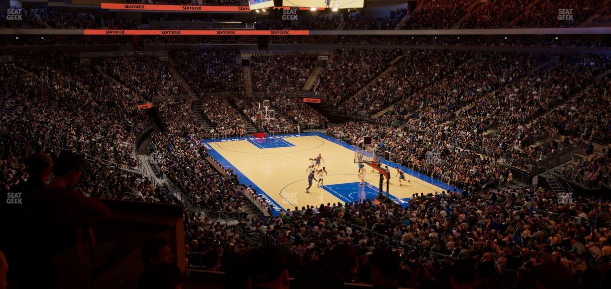 Madison Square Garden - Section Madison Club Sro Seat View