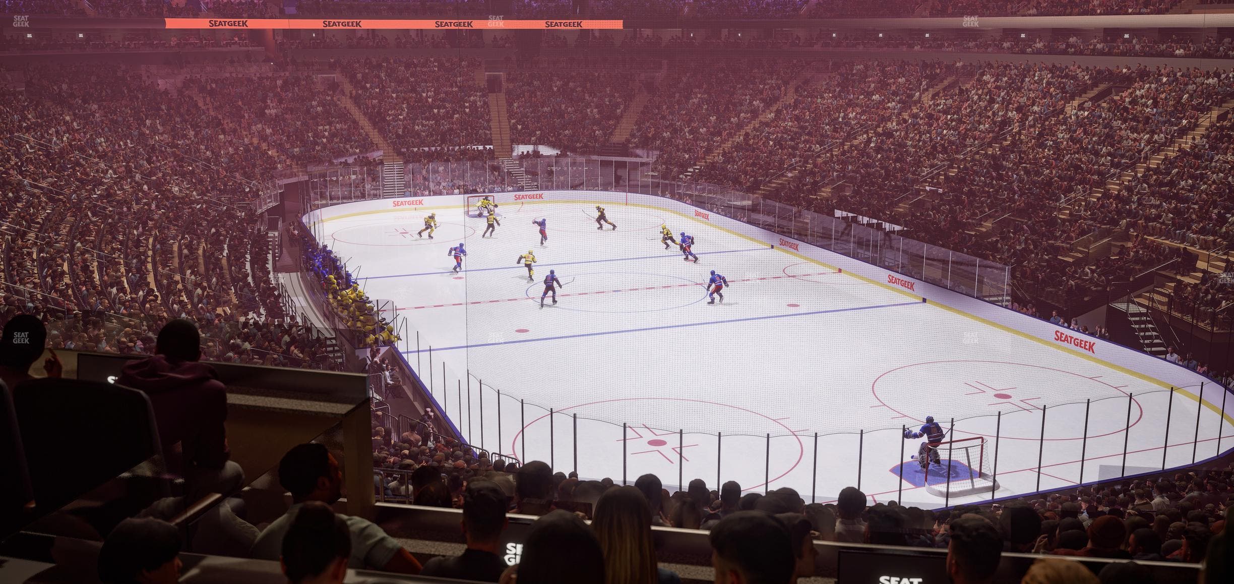 Madison Square Garden - Section Madison Club Sro Seat View