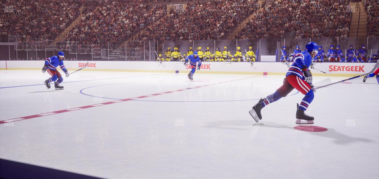 Madison Square Garden - Section Vip 11 E Seat View