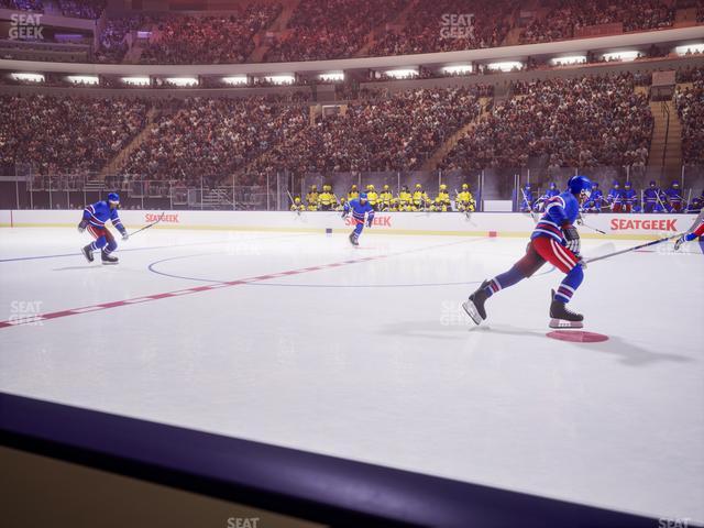 Madison Square Garden - Section Vip 11 E Seat View