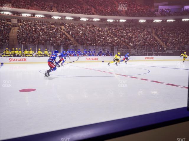 Madison Square Garden - Section Vip 11 W Seat View