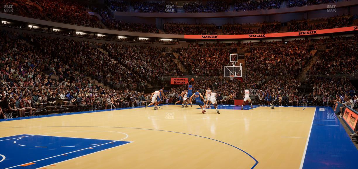 Madison Square Garden - Section Vip 3 Wc Seat View