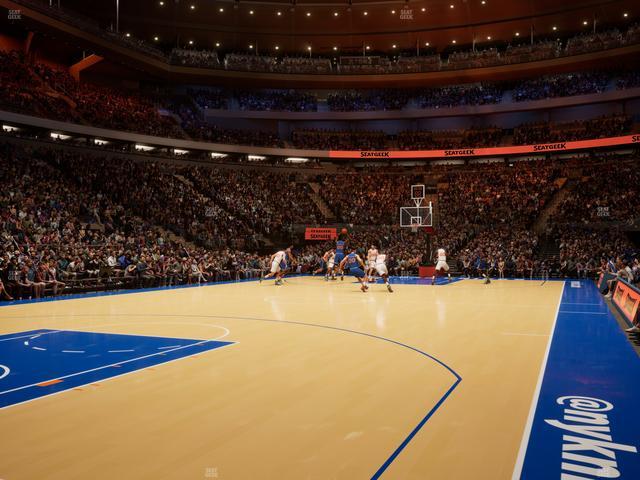 Madison Square Garden - Section Vip 3 Wc Seat View