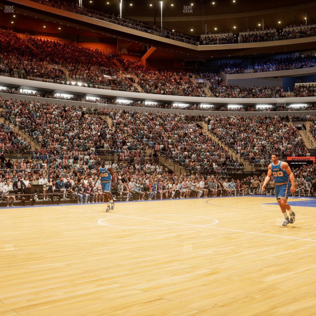 Madison Square Garden - Section Vip East Seat View