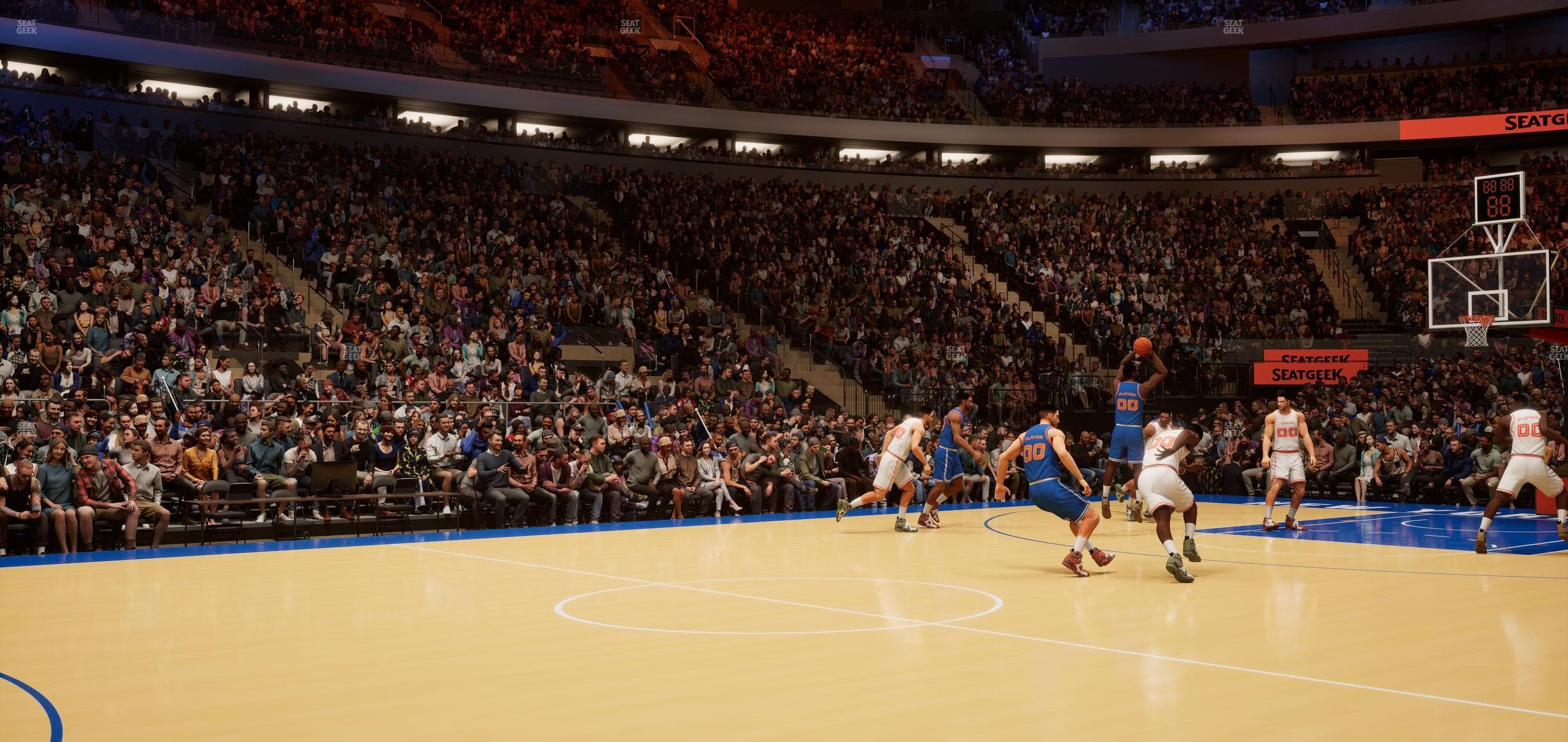 Madison Square Garden - Section Vip East Seat View