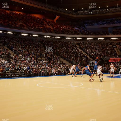 Madison Square Garden - Section Vip East Seat View