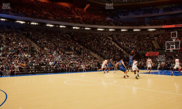 Madison Square Garden - Section Vip East Seat View