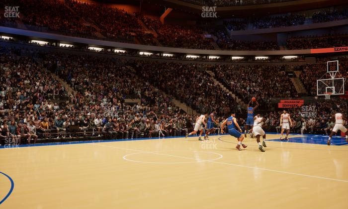 Madison Square Garden - Section Vip East Seat View
