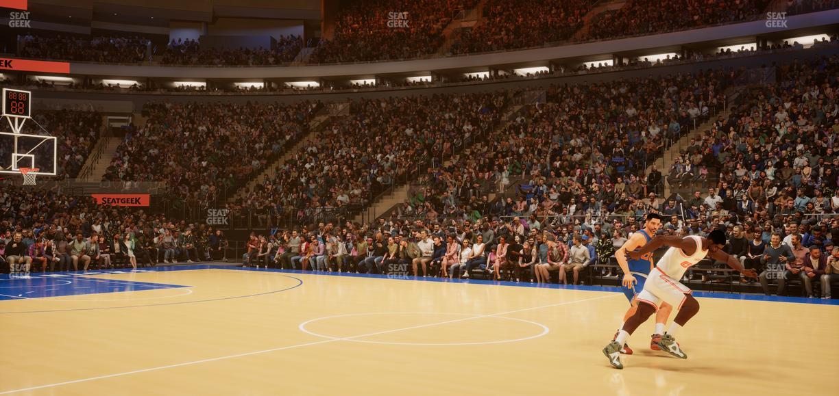 Madison Square Garden - Section Vip West Seat View